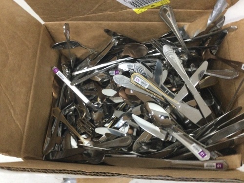 Box of Assorted Dinner Utensils - Lot 4900