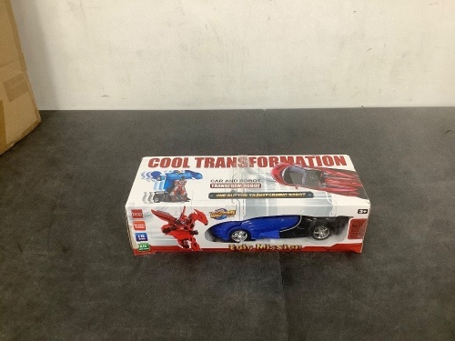 1/18 Scale RC Remote Control Transforming Robot Car Toys - Lot 4938