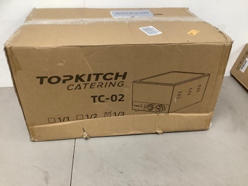 TOPKITCH 3-Pan Food Warmer - Lot 5178
