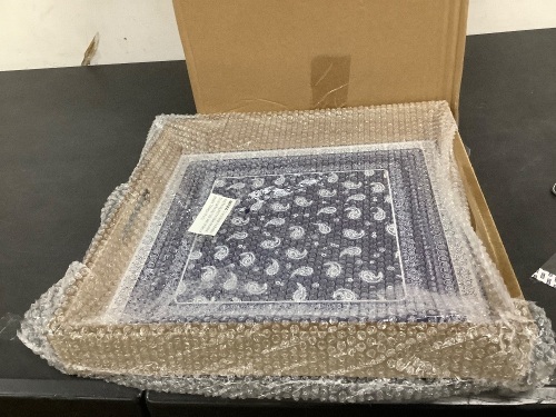 Box of Bandana Designed Trays 6pcs - Lot 5148
