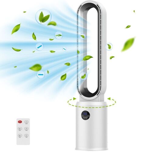 Portable Bladeless Tower Fan - Lot 109