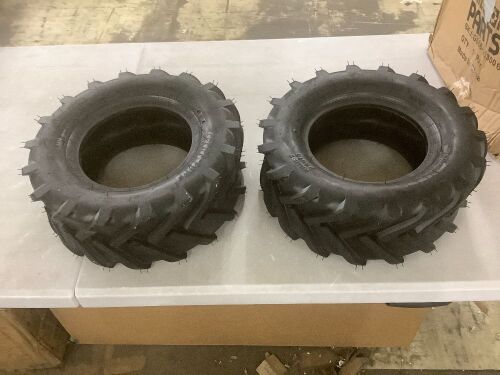 4 Pack 16x6.50-8 Lawn Mower Turf Tires - Lot 150