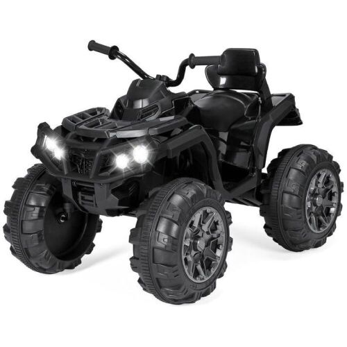 12V Kids Ride-On 4-Wheeler Quad ATV Car w/ 3.7mph Max, Bluetooth, Headlights - Lot 350