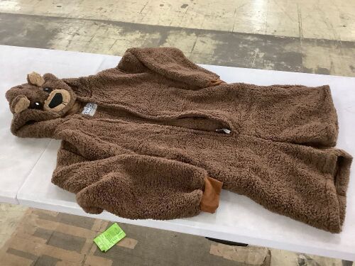 Funziez! Adult Bear Onesie, Large  - Lot 403