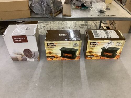 Lot of (3) Small Heaters  - Lot 682