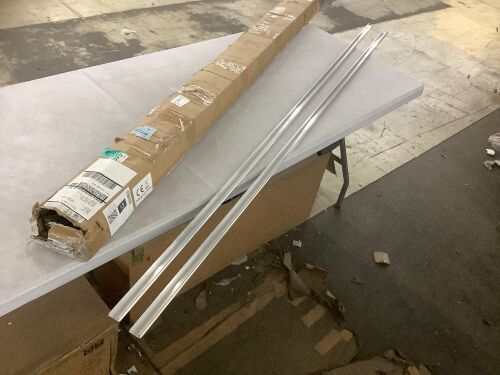 VEVOR 6.56ft Spring Lock & U-Channel Bundle for Greenhouse - Lot 688