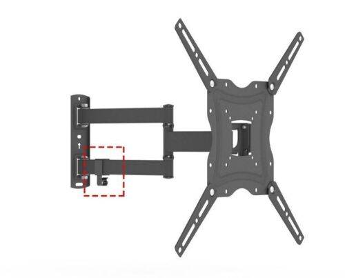  Full Motion TV Wall Mount Swivel Bracket 26 32 40 42 47 50 55 Inch LED LCD Display  - Lot 694