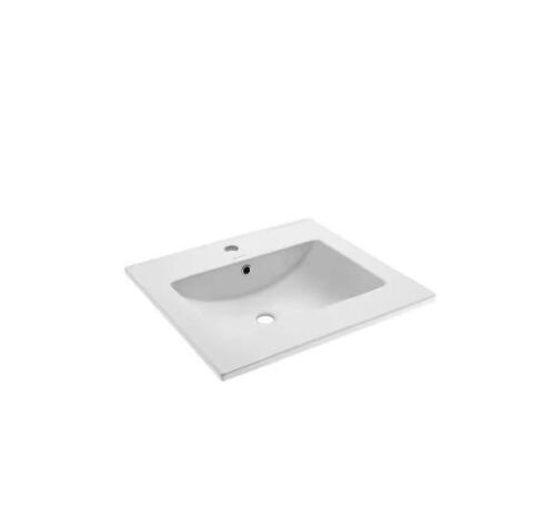 Swiss Madison 24 in. Ceramic Single Faucet Hole Vanity Top in White with White Basin - Lot 277