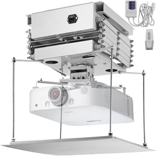 VEVOR 100CM Electric Motorized Projector Lift with Remote Control - Lot 1116