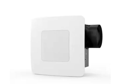 ReVent 50 CFM Ceiling/Wall Mount Easy Roomside Installation Bathroom/Bath Exhaust Fan with 5 Level LED Lighting, ENERGY STAR - Lot 723