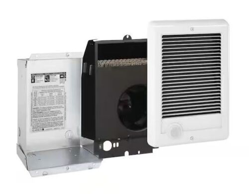 Cadet 240-volt 2,000-watt Com-Pak In-wall Fan-forced Electric Heater in White - Lot 347