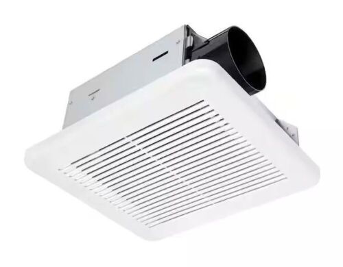 Hampton Bay 50 CFM Wall/Ceiling Mount Roomside Installation Bathroom Exhaust Fan - Lot 471