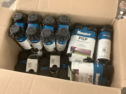 Lot of (27) Hunter Industries PGP Gear-Drive Rotorary Sprinkler, 2 Pack - Lot 647
