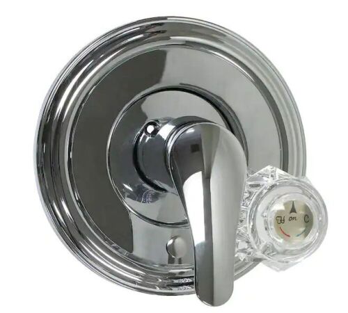 Lot of (2) Everbilt 1-Handle Shower Valve Trim Kit for Delta Shower Faucets in Chrome - Lot 670