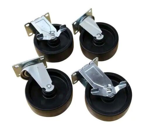 Lot of (2) Husky 5" x 2" Casters, 4 Pack - Lot 609