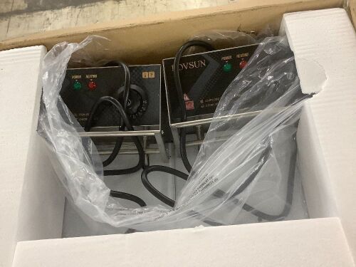 ROVSUN 22.8 QT 110V 5000W Double Tank Electric Deep Fryer - Lot 773