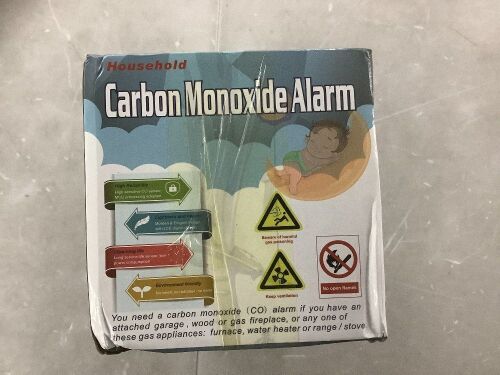 Lot of (6) Carbon Monoxide Alarms - Lot 842