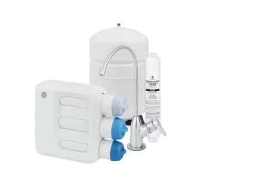 GE Under Sink 5 Stage Premium Reverse Osmosis Water Filtration System - Lot 67