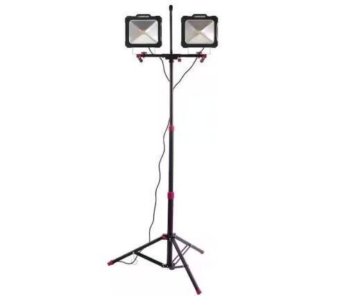 Husky 10,000-Lumen Twin-Head LED Work Light - Lot 804