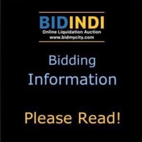AUCTION INFORMATION - PLEASE READ! - Lot 1