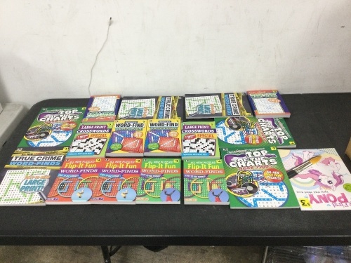 Kappa Crosswords Puzzles Variety Pack, 20 count - Lot 5216