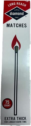 Diamond Long Reach Matches, 75 Count (Set of 4) - Lot 5538
