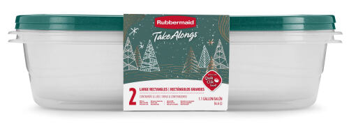 Rubbermaid TakeAlongs 1 Gallon Food Storage Containers, 4-Pack - Lot 5542