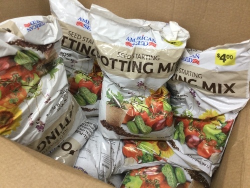 American Seeds - Seed Starting Potting Mix, All-Purpose (Set of 9+) - Lot 5585
