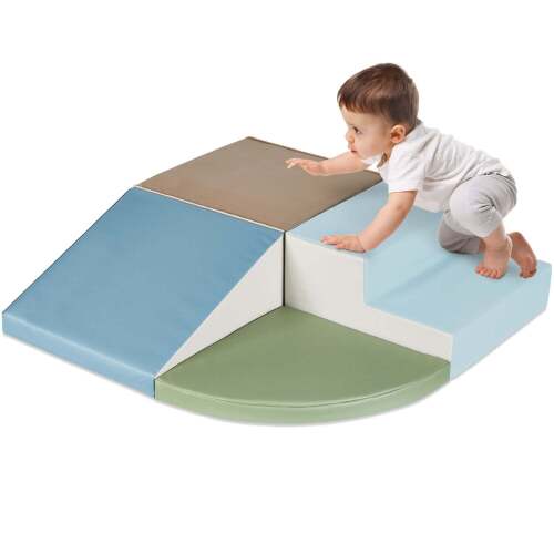 4-Piece Kids Climb & Crawl Soft Foam Shapes Structure Playset - Lot 5503
