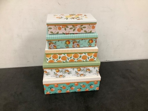 Gift Boxes (Set of 5) - Lot 5716