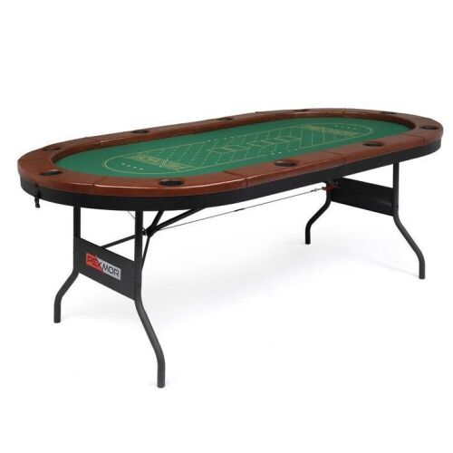  PEXMOR Foldable Game Table 10 Player Poker Table  - Lot 81