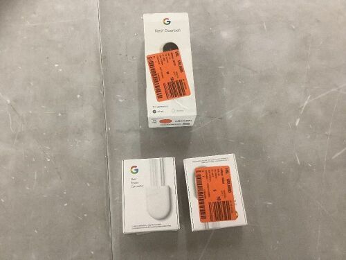 Google Nest Doorbell & Power Connectors  - Lot 279