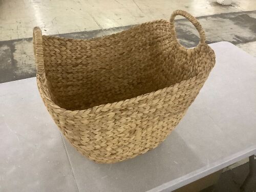 Woven Storage Basket  - Lot 284