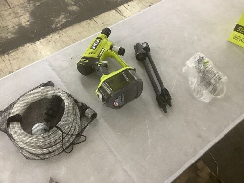RYOBI ONE+ 18V EZClean 320 PSI 0.8 GPM Cordless Battery Cold Water Power Cleaner, Tool Only  - Lot 379