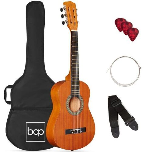 Kids Acoustic Guitar Beginner Starter Kit with Carrying Case - 30in - Lot 582