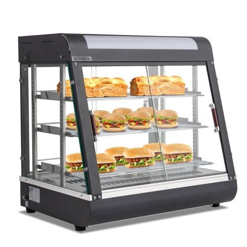 ROVSUN 3-Tier 26" 1200W 110V Hot Food Warmer Display Case Countertop - Lot 42