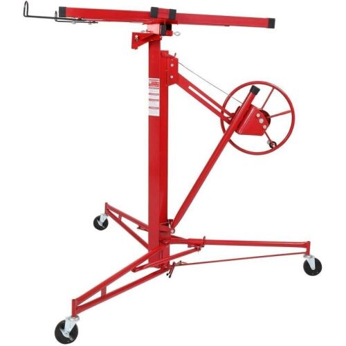  Drywall Lift Panel Hoist, 11 Feet, Red  - Lot 78