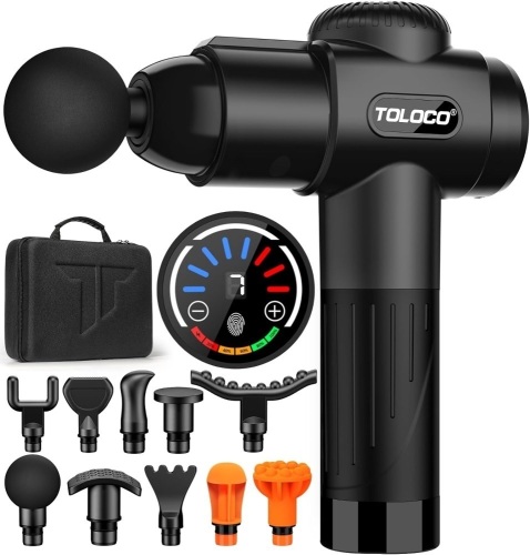 TOLOCO Deep Tissue Massage Gun  - Lot 226