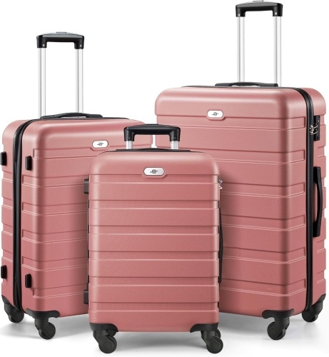 3 Piece Rose Gold Luggage Set  - Lot 72