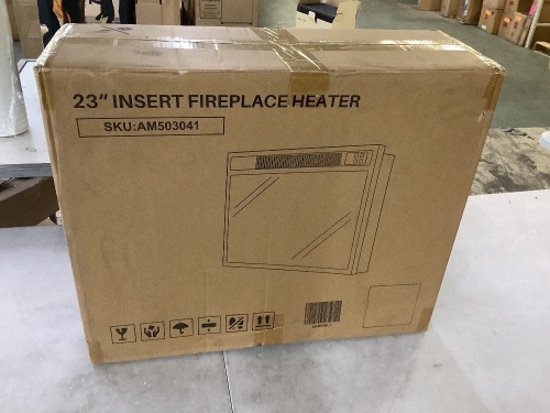 23" Insert Fireplace Heater  - Lot 602
