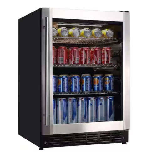 Vissani 23.4 in. 50 Bottle, 154 Can, Wine and Beverage Cooler with Stainless Steel Door - Lot 12