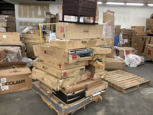 Salvage Pallet. Items Will Be Damaged and Incomplete. - Lot 813