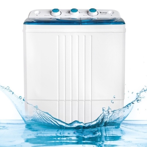 Twin Tub Mini Portable Clothes Washing Machine   - Lot 816