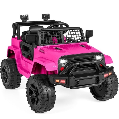 12V Kids Ride-On Truck Car w/ Parent Remote Control, Spring Suspension - Lot 48