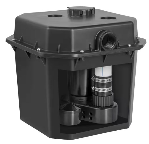 VEVOR Utility Sink Pump 1/3 HP 120 V 2900 GPH 25 ft. 6 Gal. Submersible Under-Sink Sump Pump System with 1-1/2 in. NPT Outlet - Lot 861