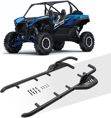 Rock Sliders Side Nerf Bars for 2020-2021 Kawasaki Teryx KRX 1000 - Lot 256
