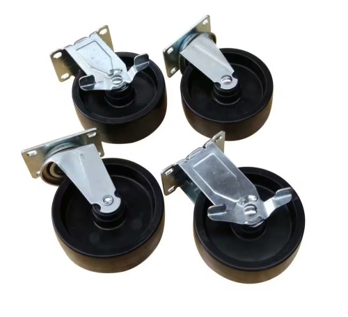 Husky 5 in. Caster Kit for Ready-to-Assemble Steel Garage Base Cabinets - Lot 258