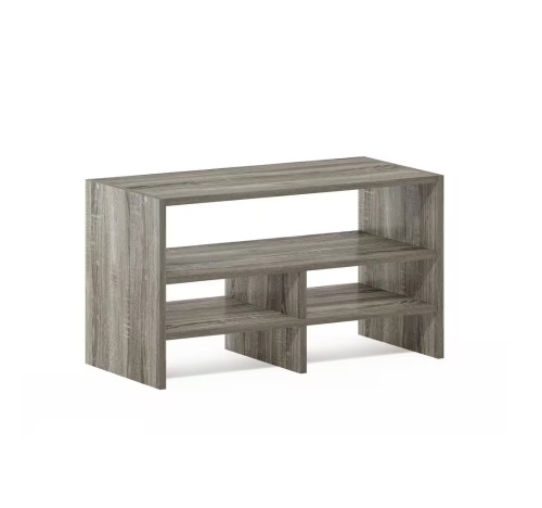 Furinno Hermite French Oak Desk Top Organizing Shelf Bookcase - Lot 312