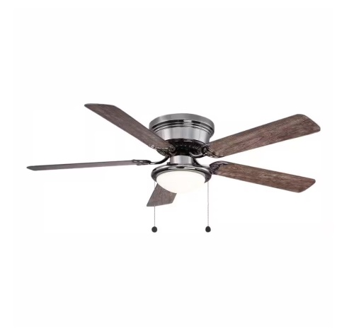 Hugger 52 in. LED Gunmetal Ceiling Fan - Lot 454