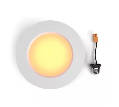 Lot of (5) LIFX 5/6 in. 65-Watt Equivalent Multi-Color Smart Retrofit Integrated LED Recessed Downlight - Lot 569